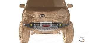 Front Bumper (Bull Bar) Design 05 for Toyota Hilux 2026+ [FB5H26+]