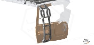 Tailgate Ladder Design 01 for Suzuki Grand Vitara 88+ [TL1VITARA88+]